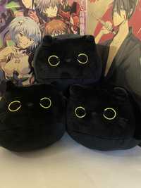 М‘ягкі плюшеві іграшки чорних котів/котиків