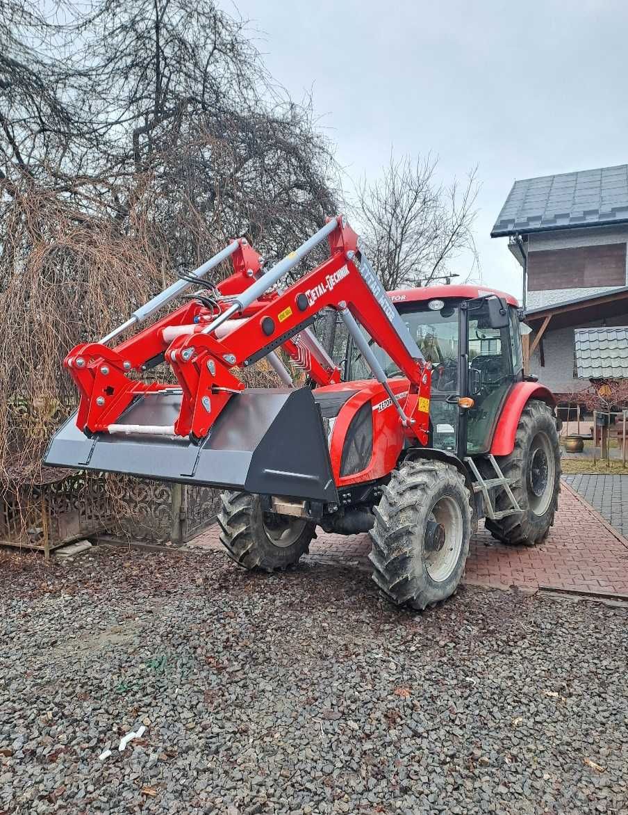 Metal-Technik TUR Ładowacz czołowy do ZETOR MTZ URSUS i inne MONTAŻ