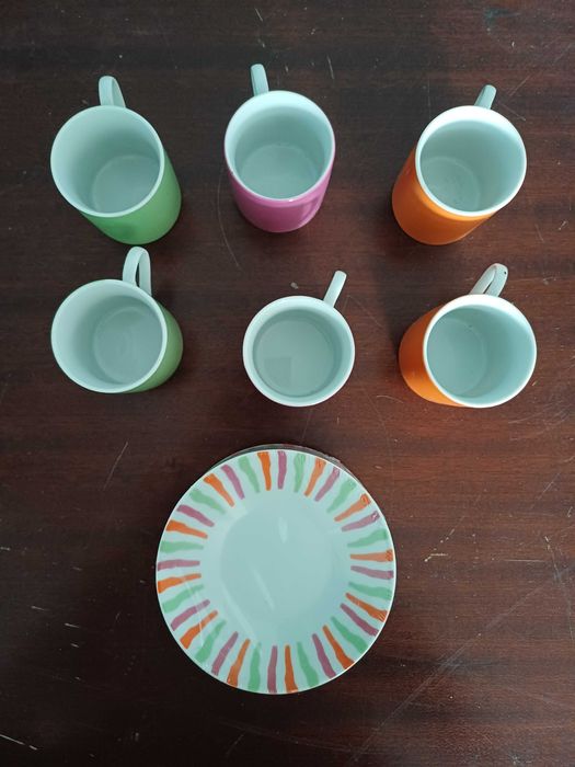 Conjunto de 6 Chávenas de Café