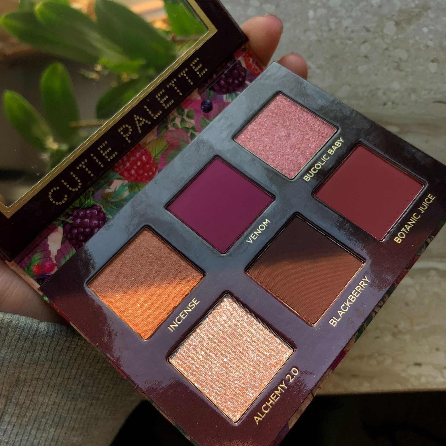 Nabla Cutie Wild Berry paleta cieni do powiek oczu cruelty free vegan