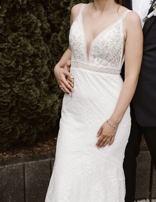 Suknia ślubna boho Lilian West 66136
