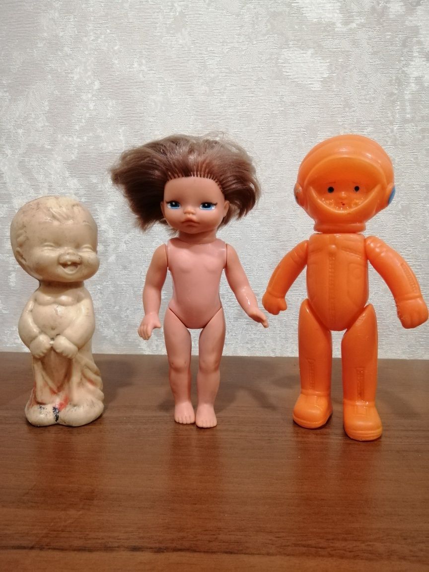 Игрушки пластмассовые СССР.