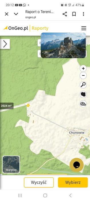 Działka pod zabudowę jednorodzinną lub bliźniak / podział na 2 działki