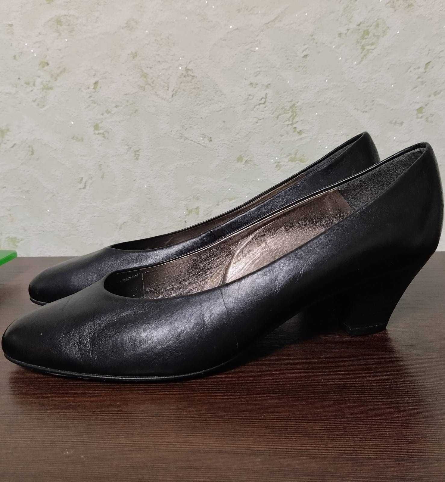 Шкіряні туфлі від найвідомішого німецького бренду взуття "SALAMANDER"