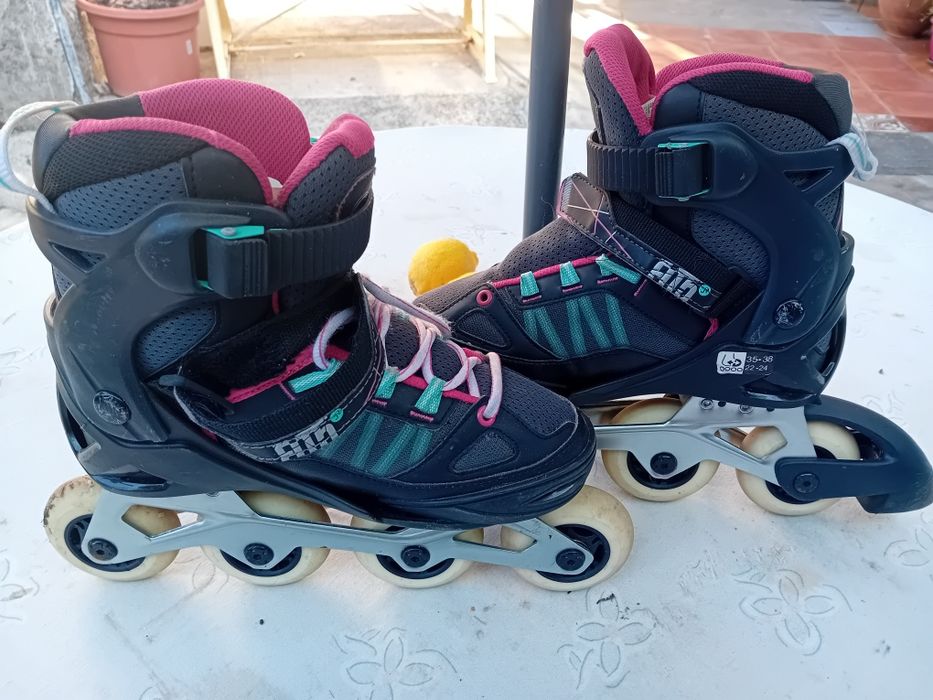 patins em linha em otino estado.
