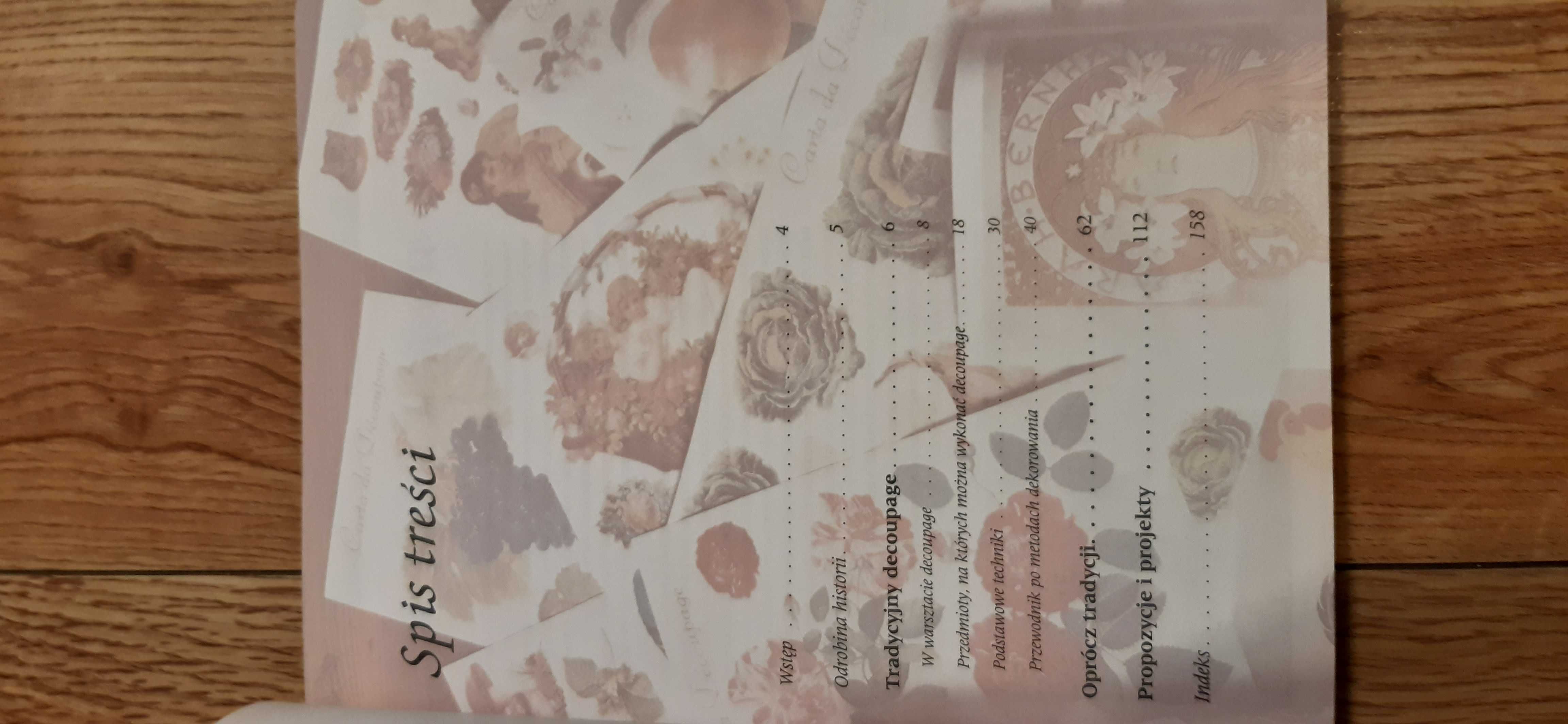 Decoupage Wszystkie techniki Lupato Marisa