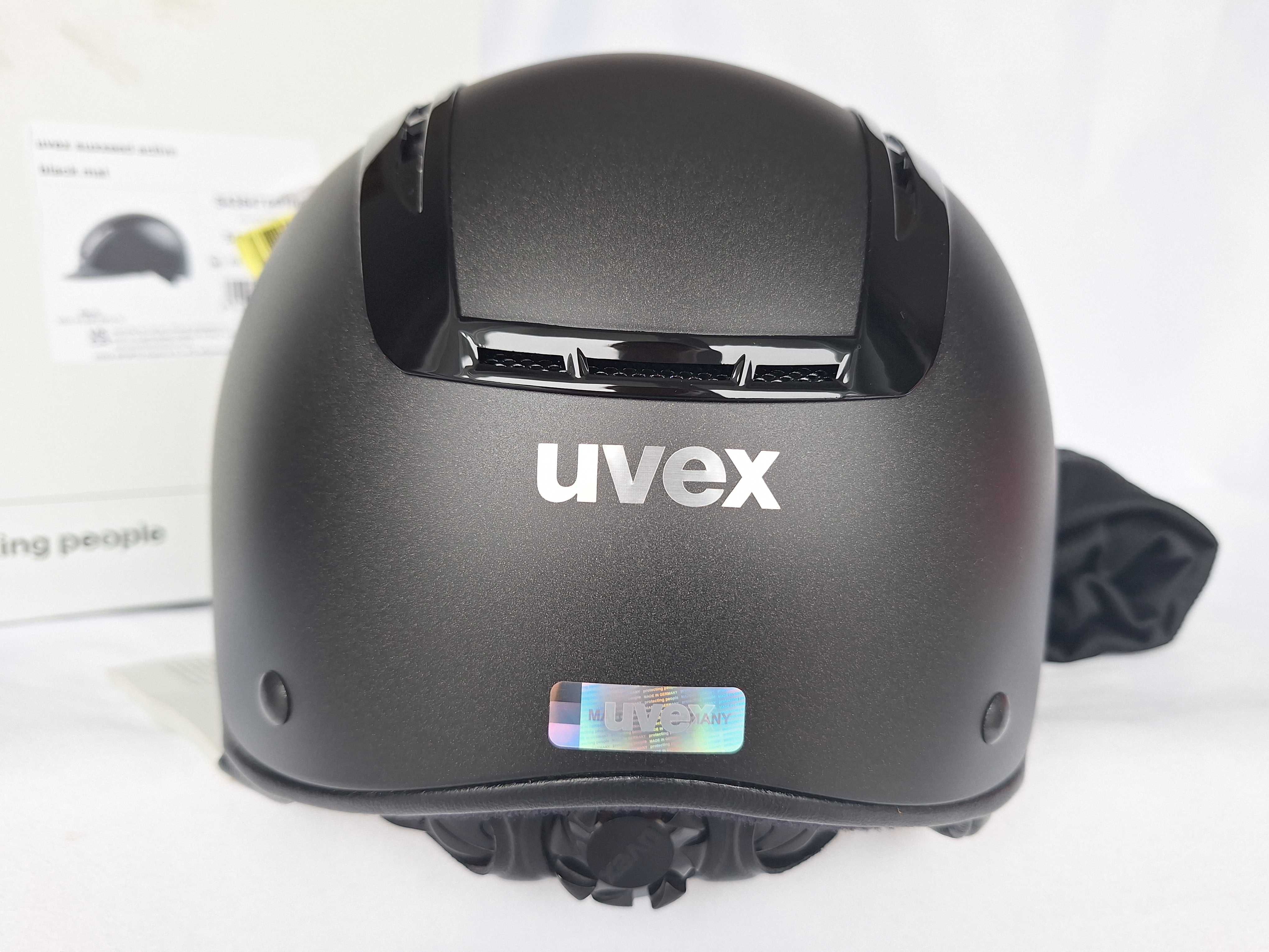 Kask jeździecki toczek Uvex Suxxeed Active Black XS/S 54-55cm