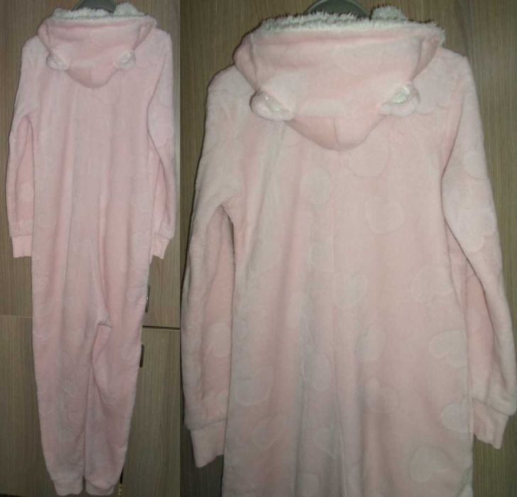 пижама кигуруми комбинезон слип флисовый размер S/M