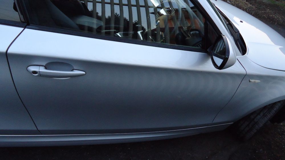 Drzwi Prawy Przód BMW 1 E81 E82 E88 TITANSILBER Metallic