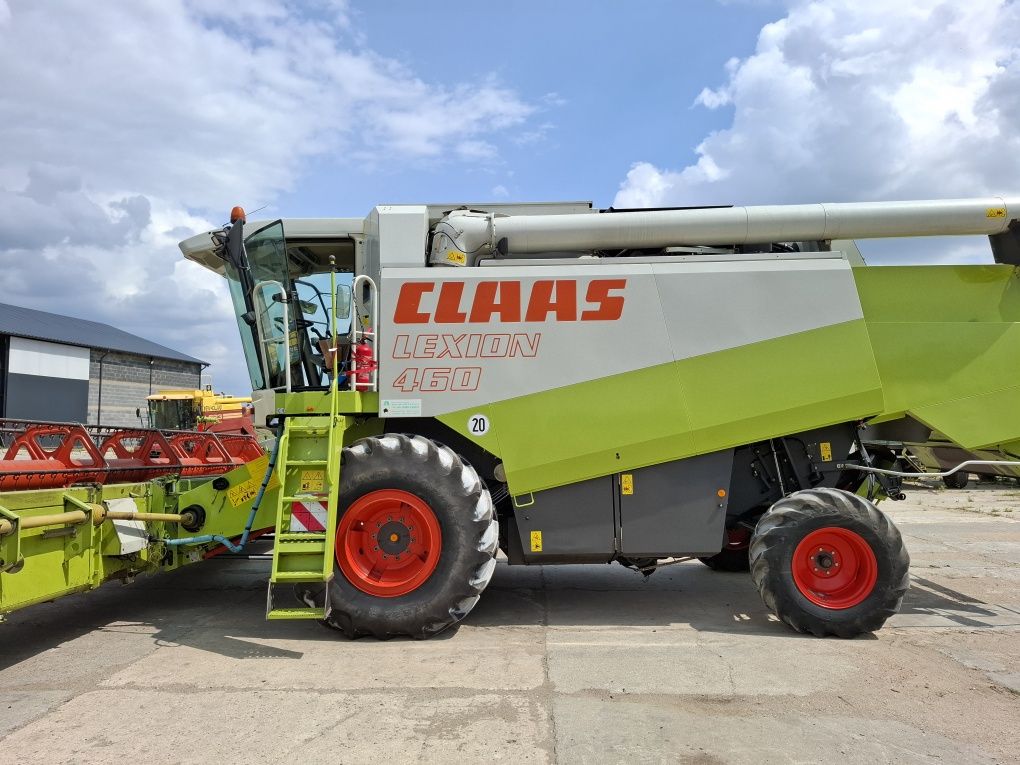 Claas lexion 460 heder c 750 silnik v6