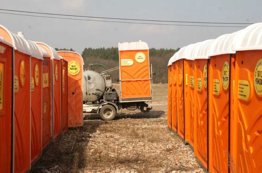 Tanio Toalety przenośne  WC SKIP  Wrocław Leszno Poznań