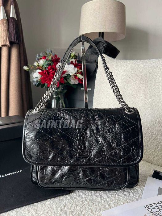 Под заказ сумка Niki Yves Saint Laurent YSL  черынй ники Сен Лоран