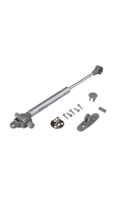 Газліфт з доводчиком  сірий. Польський, якісний