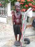 Estatuas/esculturas africanas Senegal