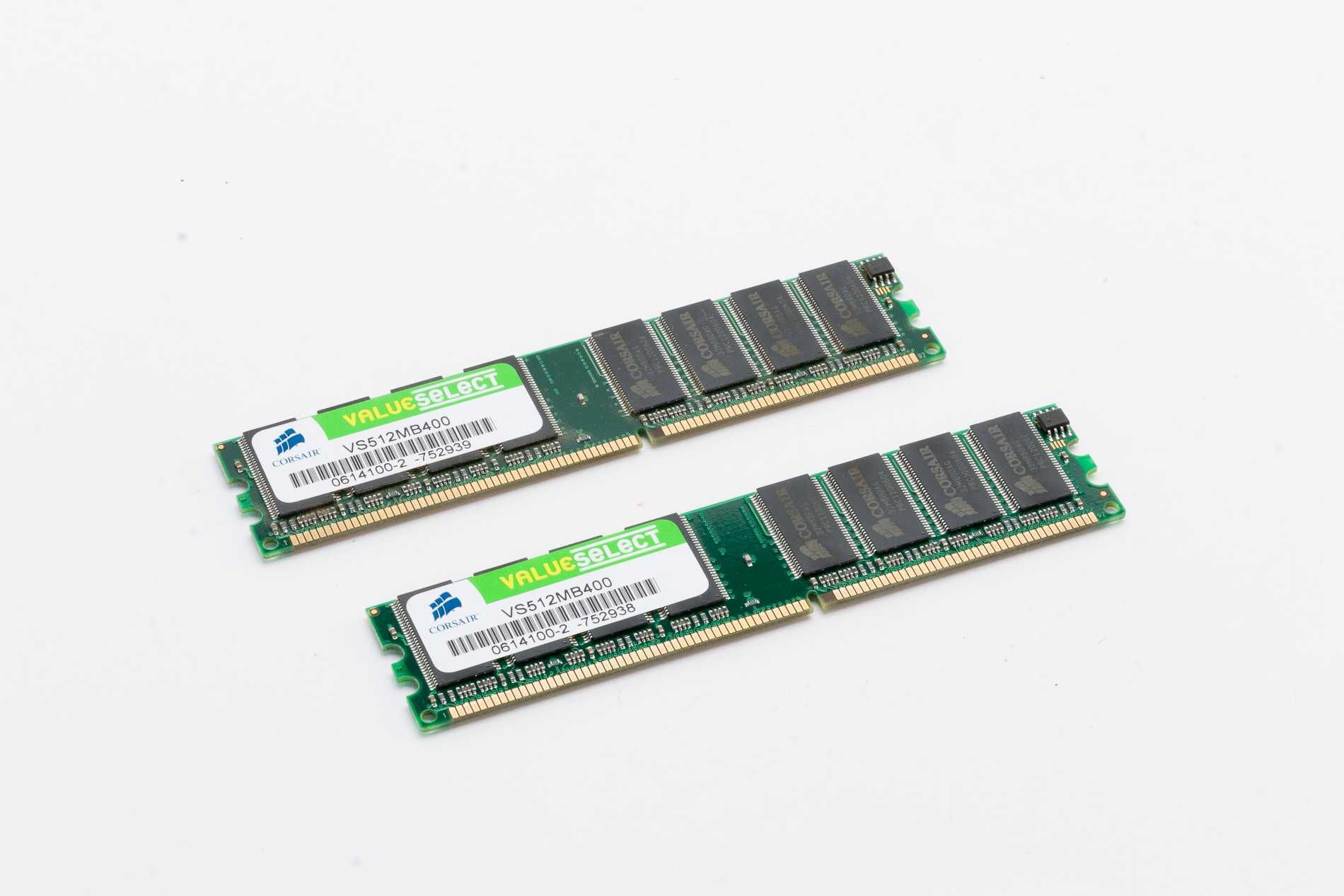 2 Módulos de 512Mb