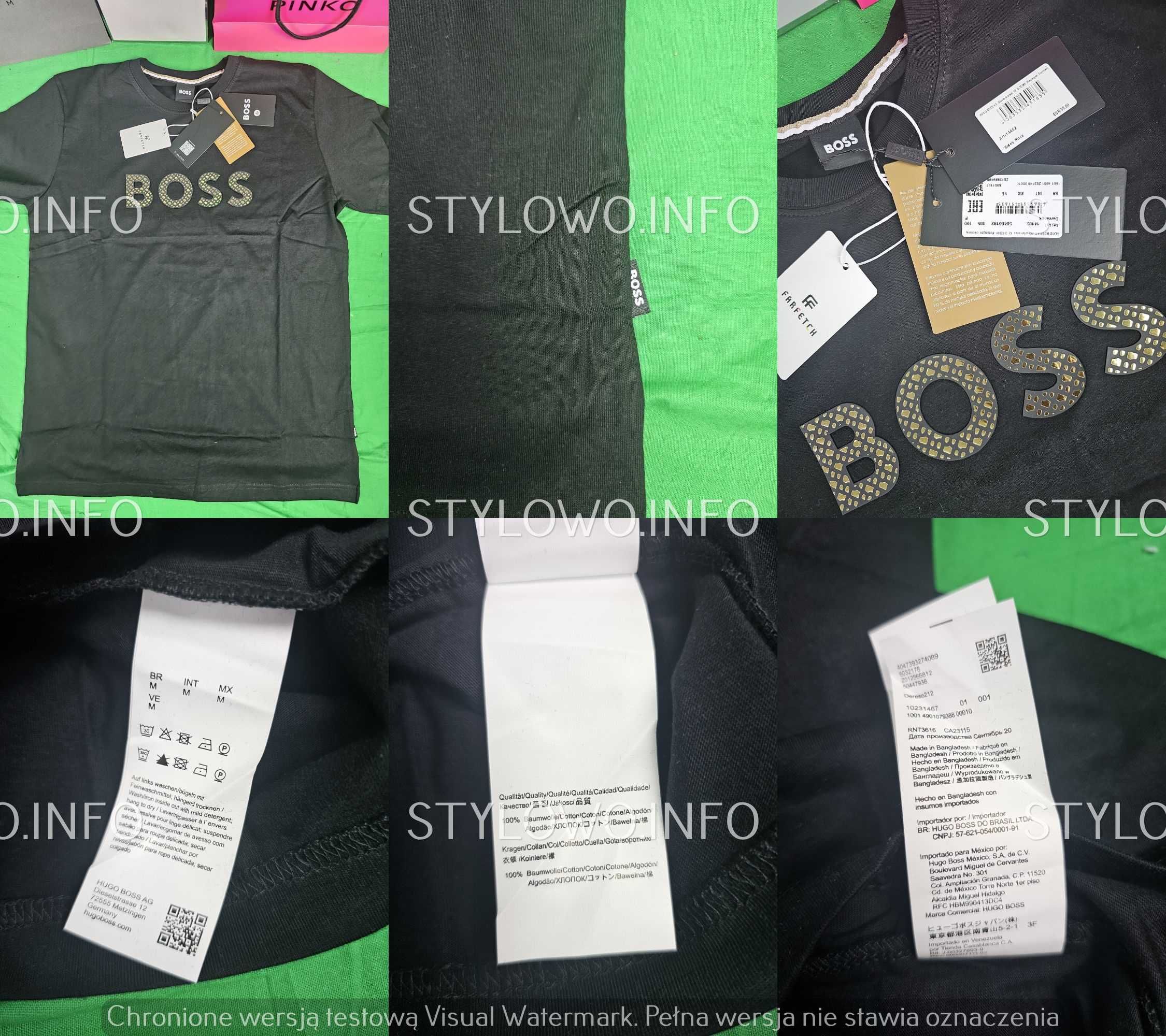 Koszulka męska t-shirt hugo boss louis vuitton nowość