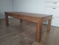 Stolik kawowy z litego drewna tekowego, vidaXL, 110x60x40 cm Vintage