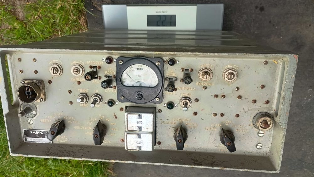 Moduł z Radiolinii Wojskowej R401 , PI401MZ B  z czasów PRL .