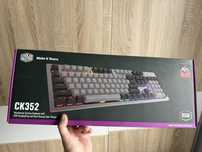 Klawiatura CoolerMaster CK352 mechaniczna gamingowa, red switch RGB