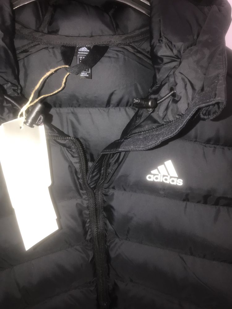 Куртка пуховик Adidas S нова оригінал