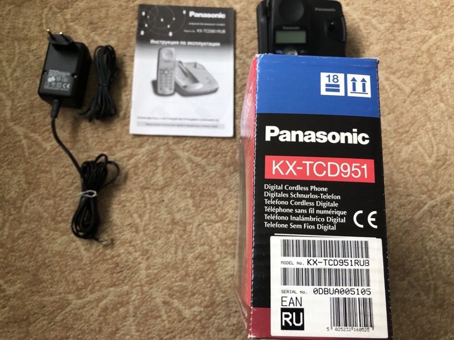 Радиотелефон Panasonic KX-TCD951RUB