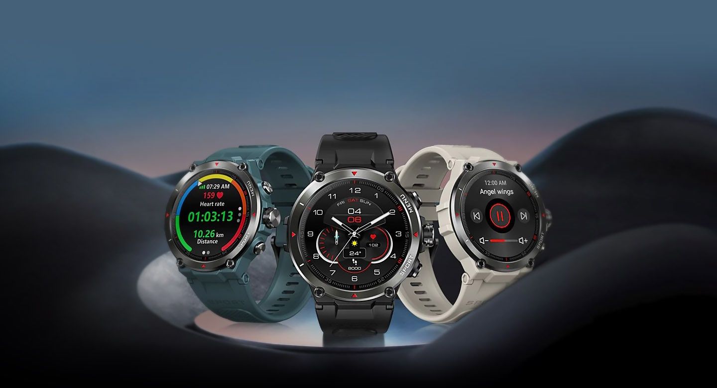 Zeblaze Stratos 2 смарт годинник часы AMOLED GPS