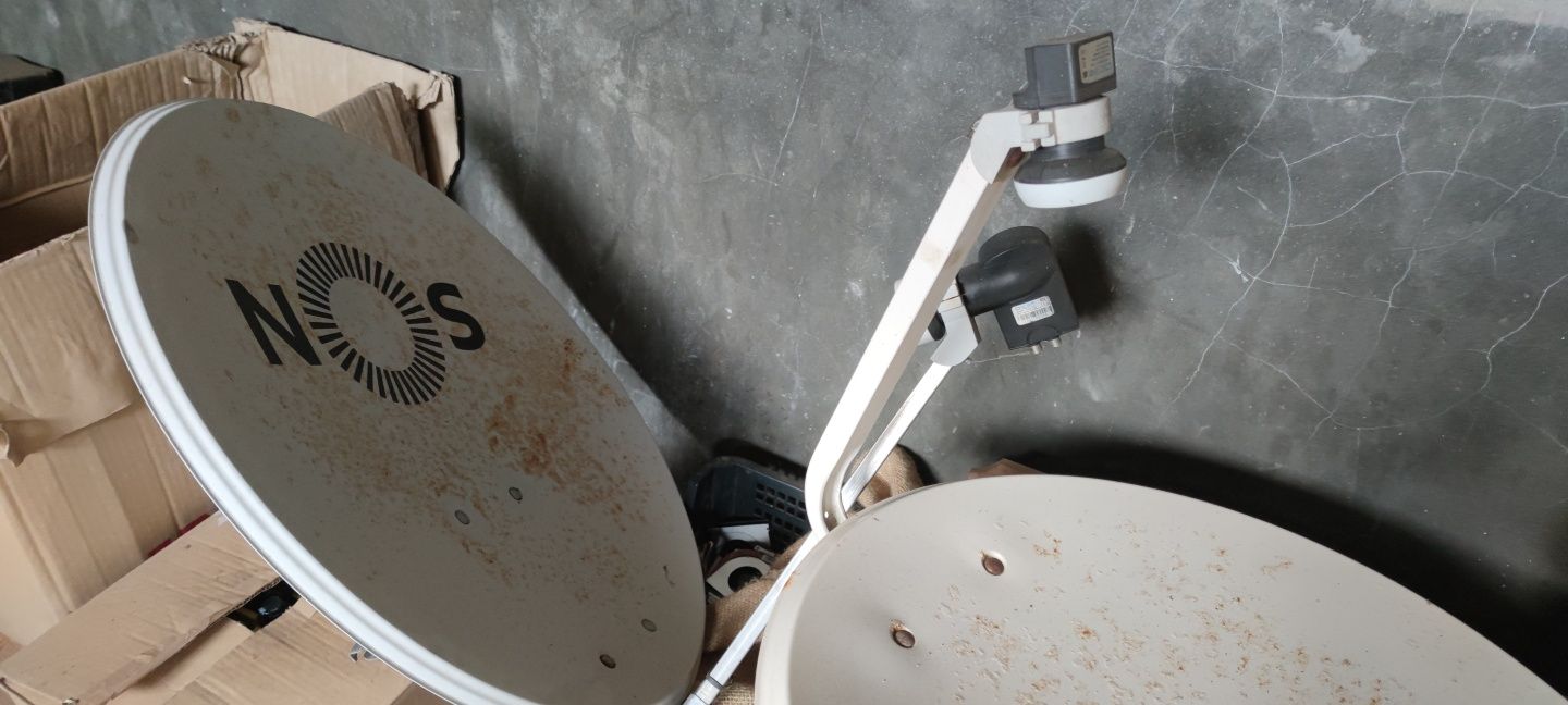 Receivers digitas com antenas.