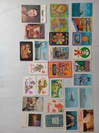 Карманные календарики 1973-1990,Речфлот Украины,Аэрофлот,,Речфлот,