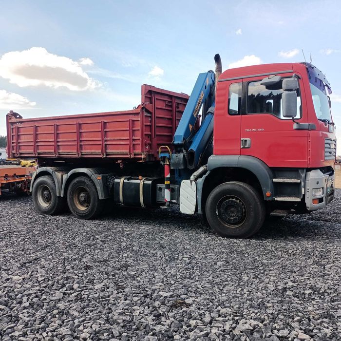 MAN TGS 26.410 6x4 z HDS ,wywrotka