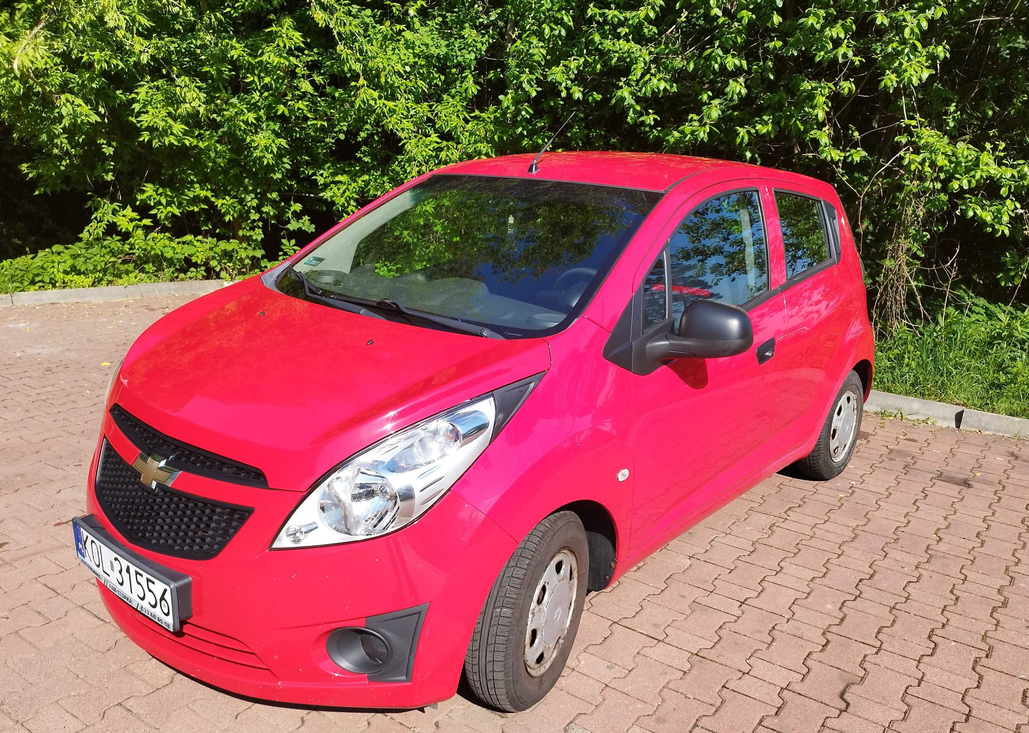 Chevrolet Spark z LPG 2012r doinwestowany + Yanosik alert