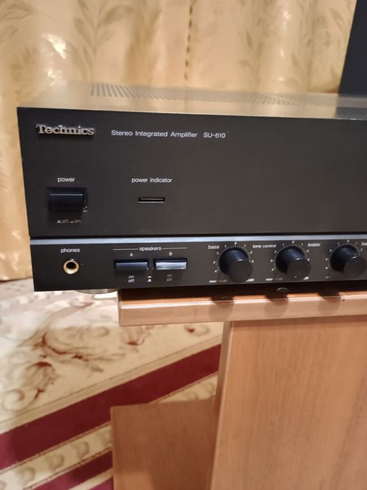Стерео усилитель "Technics SU-610". 2×90W, Japan