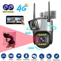 V380Pro 8MP На SIM ПОТУЖНА 4G вулична поворотна камера уличная камера