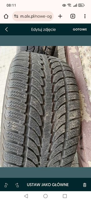 Felgi z oponami Mercedes w163 opony zimowe 275/55R17