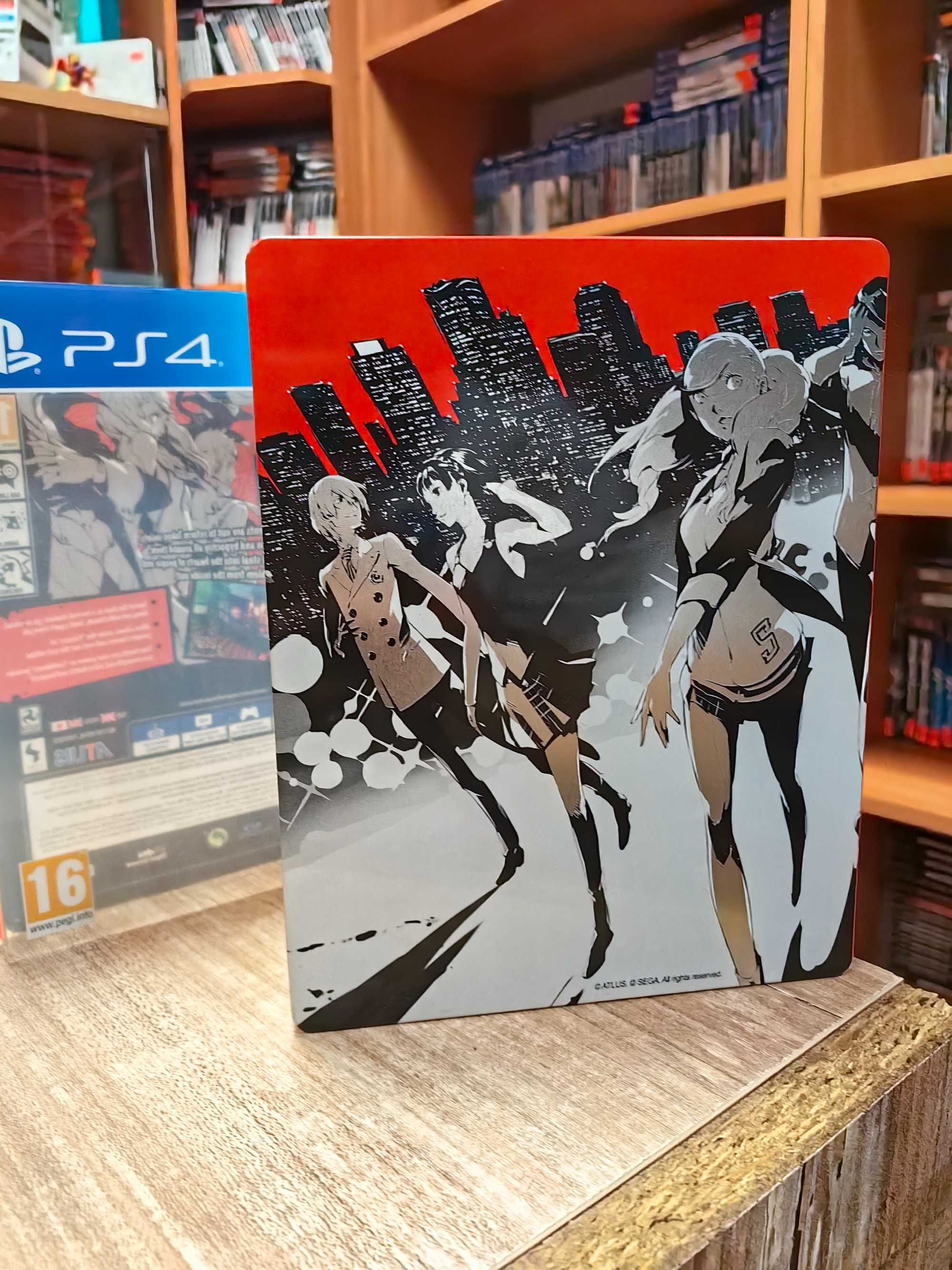PERSONA 5 STEELBOOK PS4-Sony PlayStation 4 (PS4) PS5 SklepRetroWWA