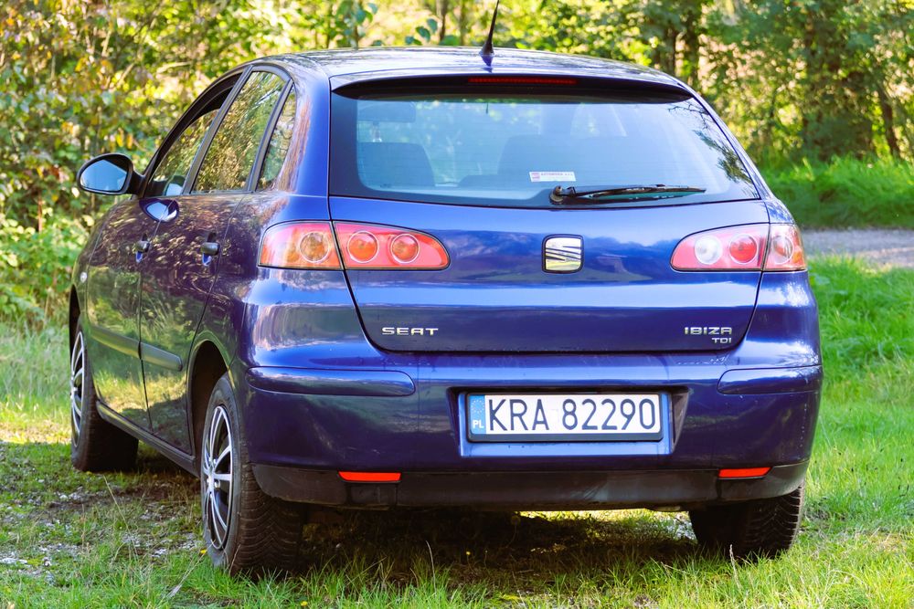 Seat Ibiza 1.4 75KM Diesel OC do 17.06.2026 przegląd do 21.06.2026