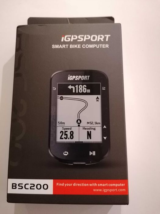 Licznik rowerowy komputer GPS IGPSPORT BSC200 nawigacja (nowy)