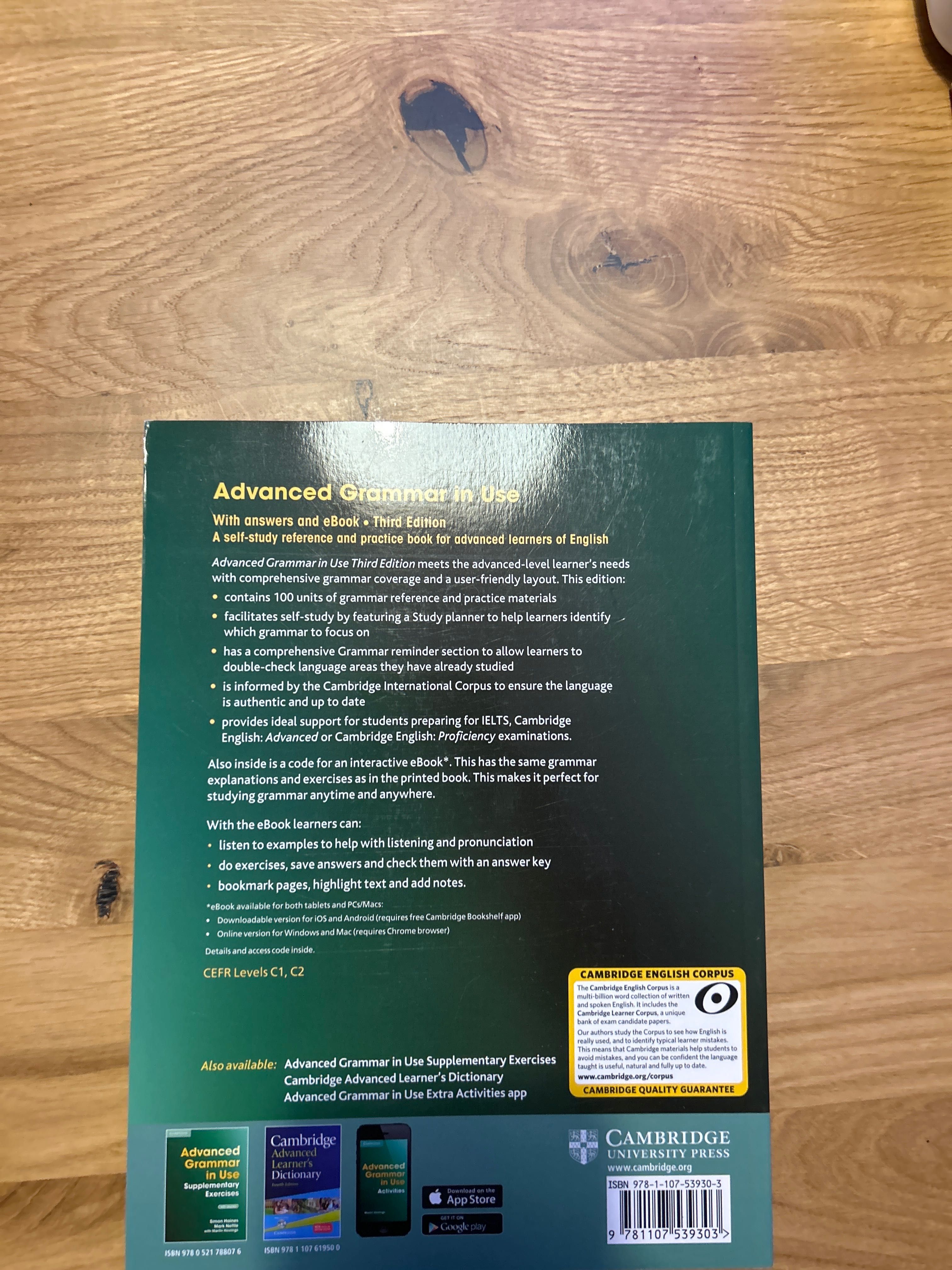 Advanced Grammar in Use, Martin Hewings