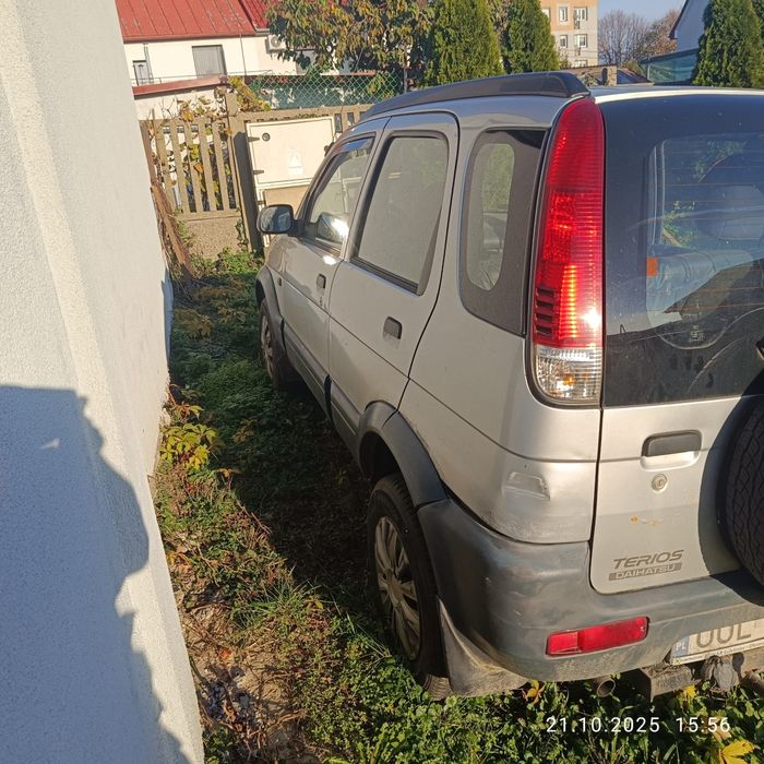 Daihatsu Terios uszkodzony silnik,rocznik 2004