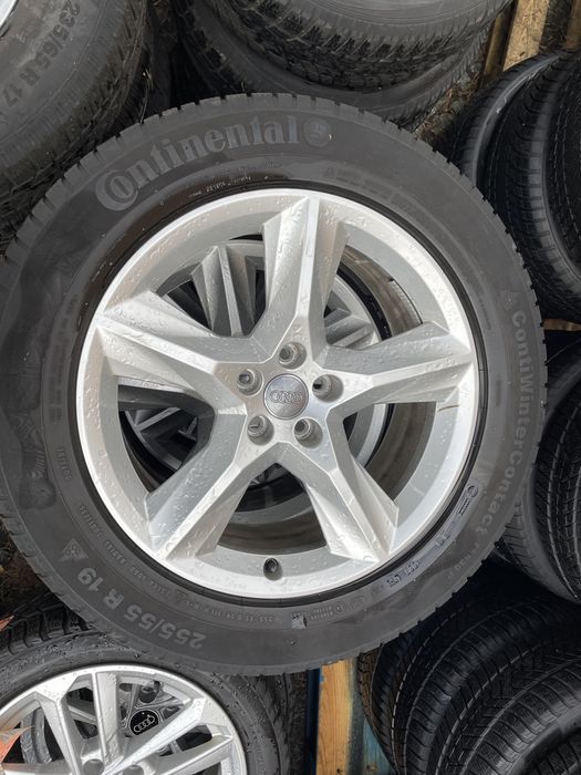 Koła OEM 19'' Audi Q7 4M 255/55r19 VW Touareg 760 Stan idealny 7mm
