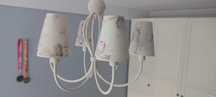 Lampa/żyrandol w stylu retro/vintage, kinkiety