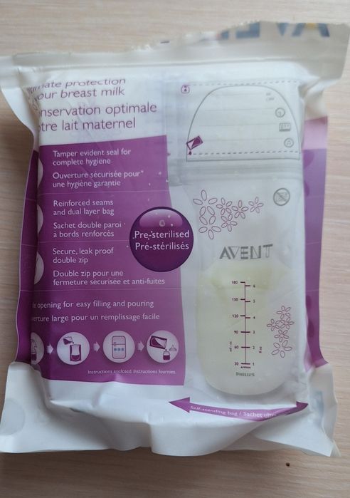 Worki do przechowywania pokarmu AVENT