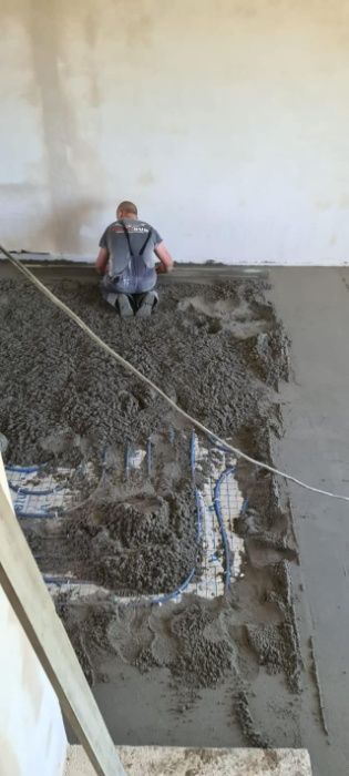 Tynki maszynowe, tynki gipsowe, tynki cementowe, wylewki maszynowe