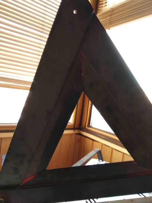 Знак аварийный дорожный ссср большой в чехле складной 52,5 х 44 см