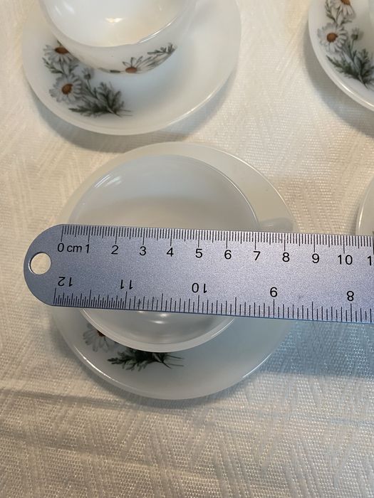 Conjunto de café Margaridas / Mal-me-quer