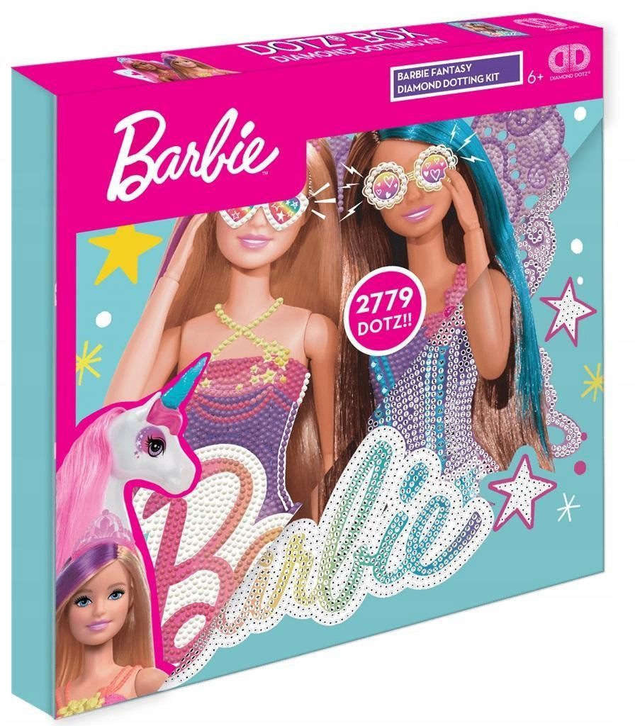 Diamond Dotz Box - Barbie Fantasy, Diamond Dotz