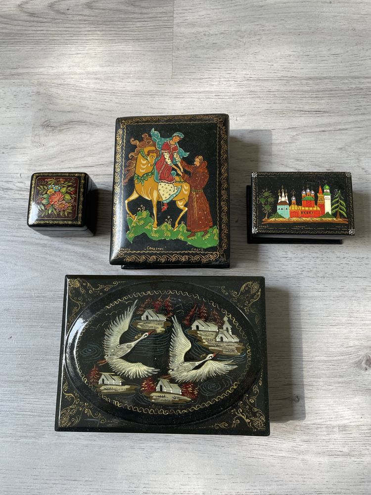 Лакові шкатулки «Палех»