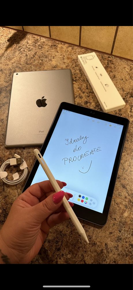 Tablet iPad Apple —128gb — Touch ID - PROCREATE