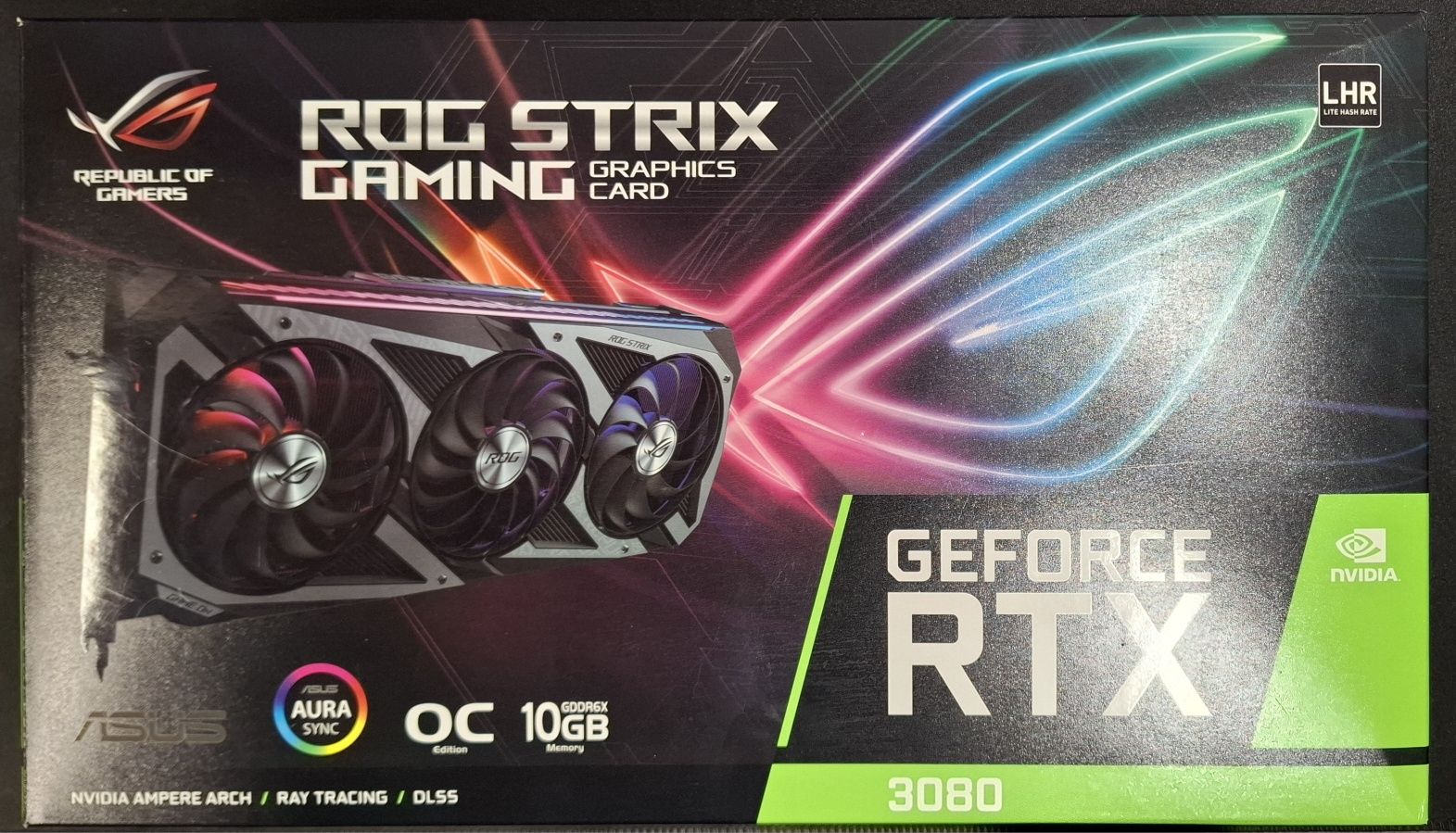 Asus ROG STRIX RTX 3080 Gaming OC V2 10GB LHR