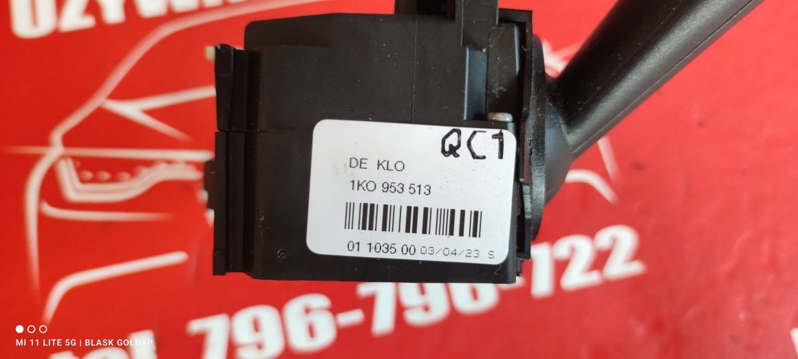Manetka Przełącznik Zespolony Świateł Audi A3 8P 1.6 Manual 3D 2003