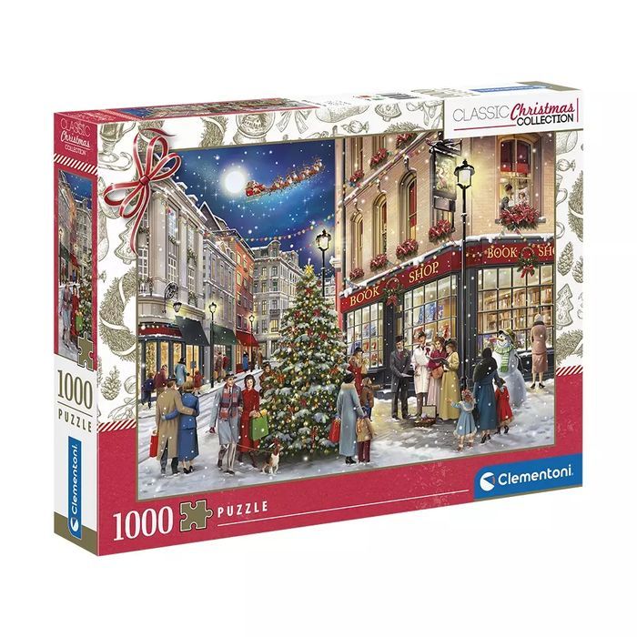 Puzzle 1000 Classic Christmas Collection. Clementoni. Nowy Produkt